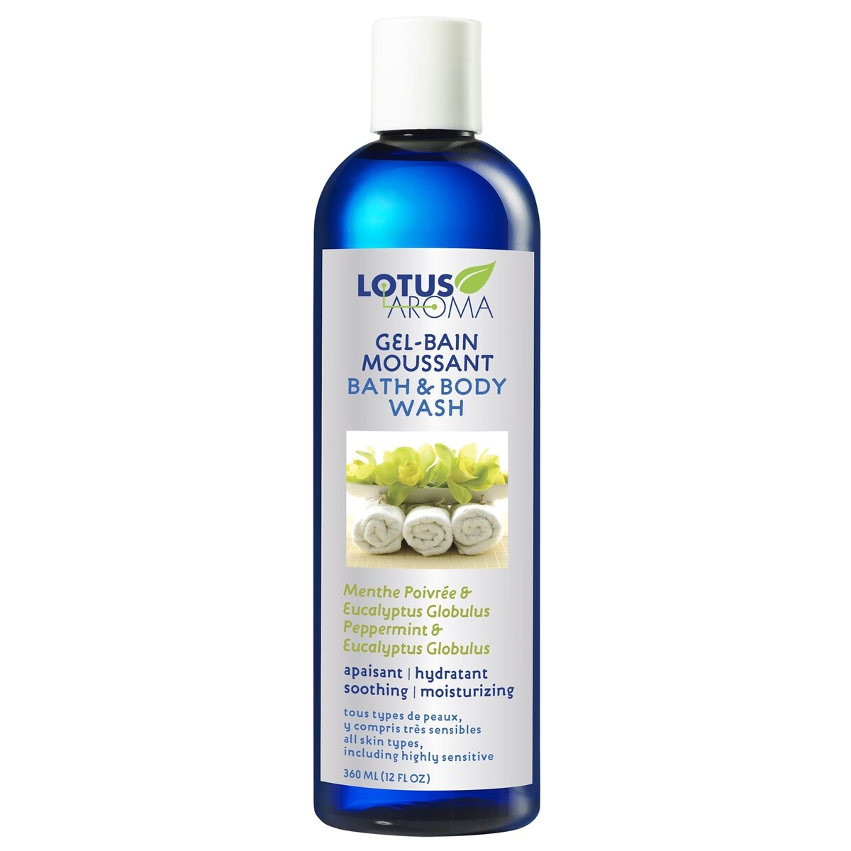 Baño de Burbujas Menta Piperita y Eucalipto Lotus Aroma