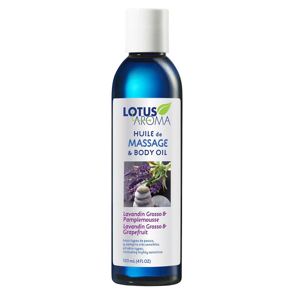 Aceite de Masaje Lavanda Grosso y Pomelo Lotus Aroma