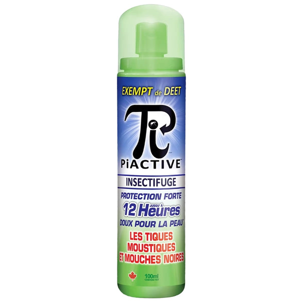 Repelente de Insectos sin DEET en Spray 100 ml PiACTIVE
