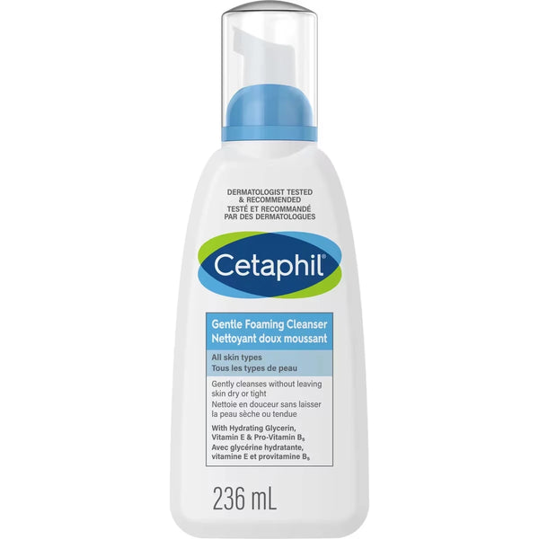 Limpiador Facial Suave en Espuma para Piel Sensible Cetaphil