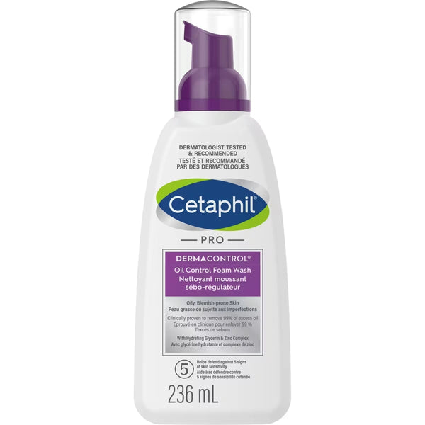 Espuma Limpiadora Facial DermaControl Cetaphil