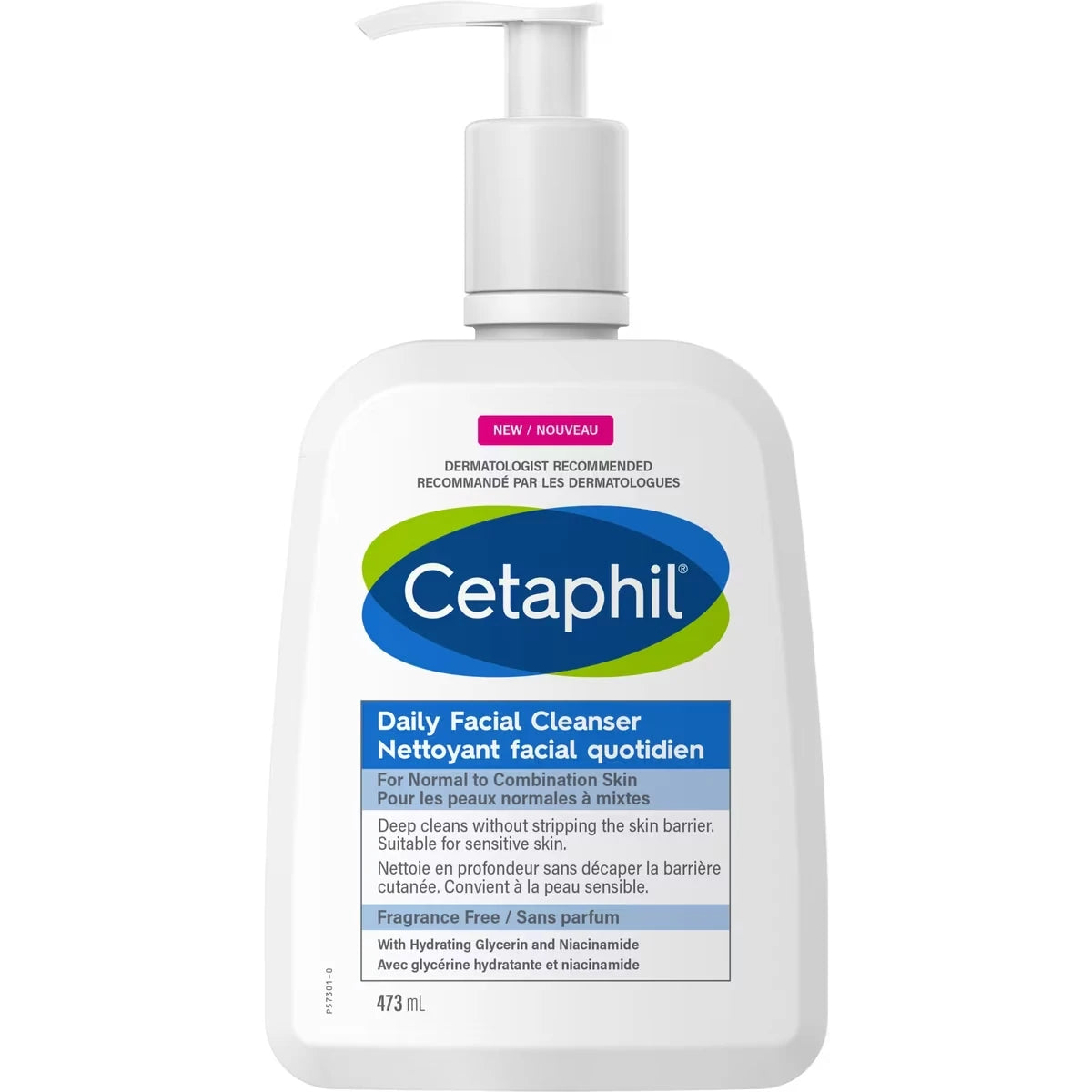 Limpiador Facial Diario sin Fragancia Cetaphil