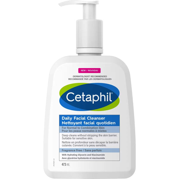 Limpiador Facial Diario sin Fragancia Cetaphil