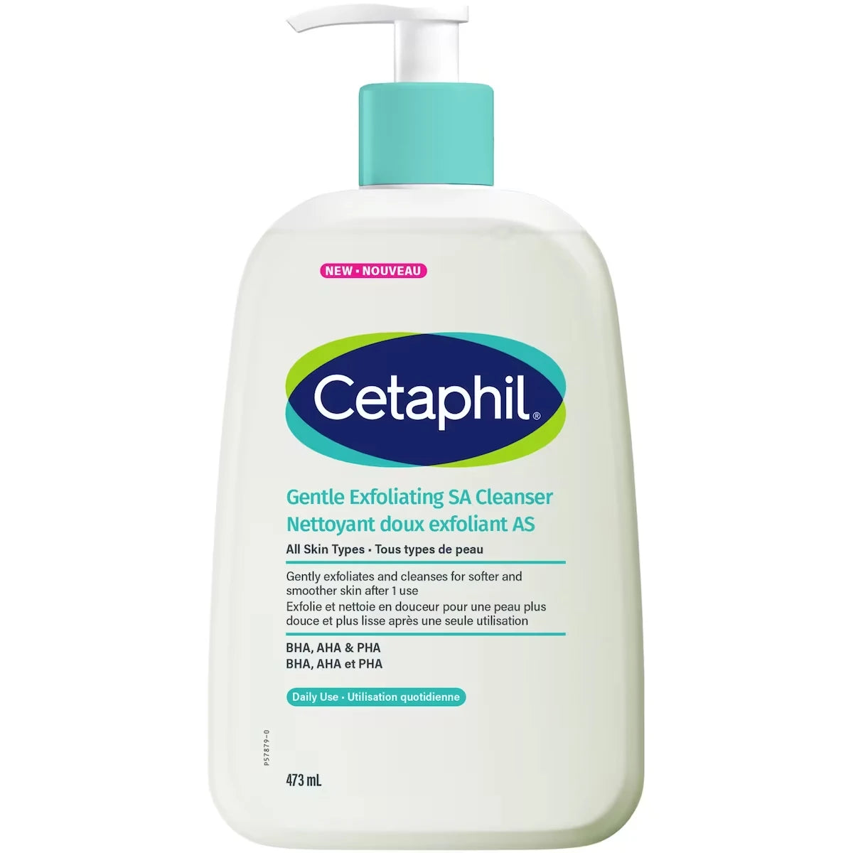 Limpiador Facial Suave Exfoliante Ácido Salicílico Cetaphil