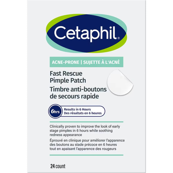 Parches para Granos Fast Rescue 24 unidades Cetaphil