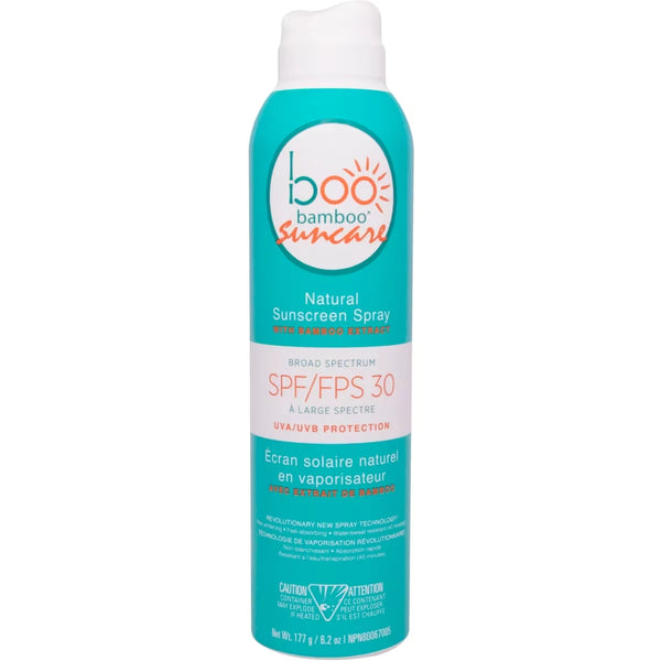 Protector Solar Natural FPS 30 en Spray Boo Bamboo