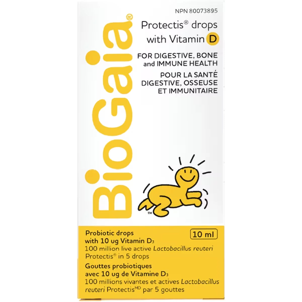 Probiótico en Gotas Protectis con Vitamina D 10 ml Biogaia