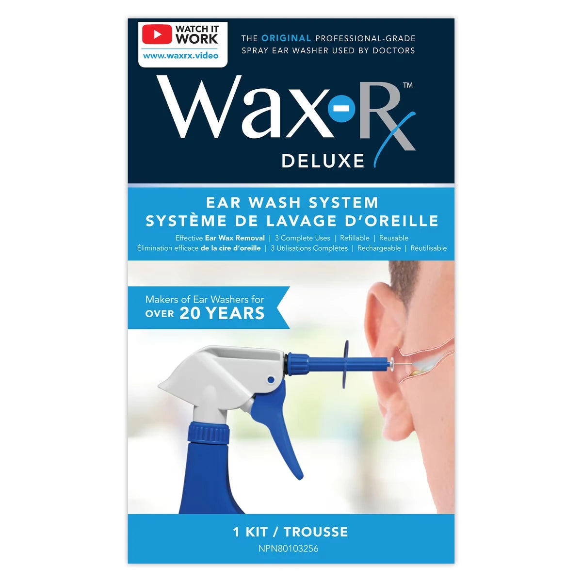 Sistema de Lavado de Oídos Wax-Rx