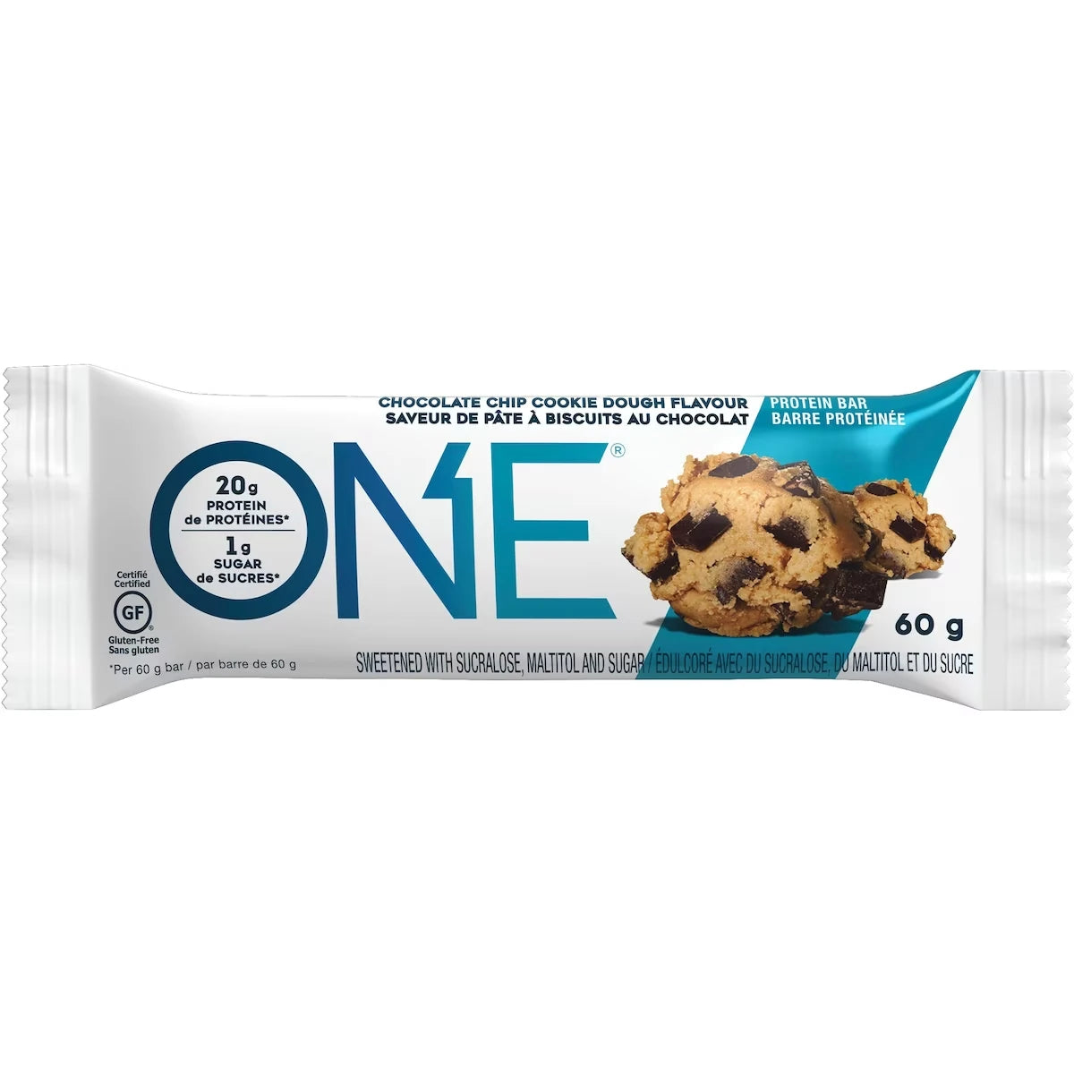 Barra de Proteína Masa de Galleta con Chocolate ONE