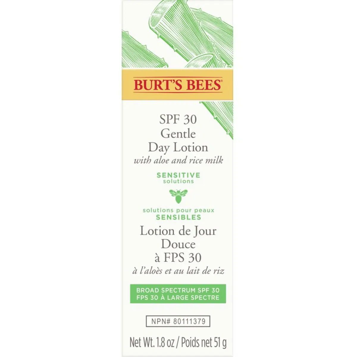 Protector Solar Sensitive Solutions SPF 30 Burt's Bees