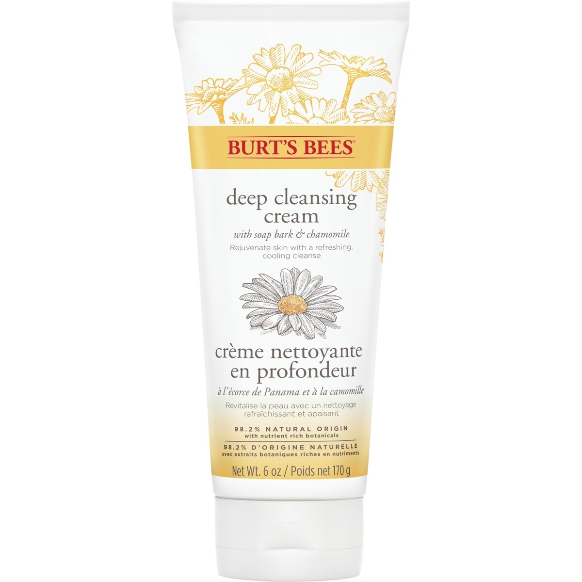 Crema Limpiadora Facial de Quillay y Manzanilla Burt's Bees