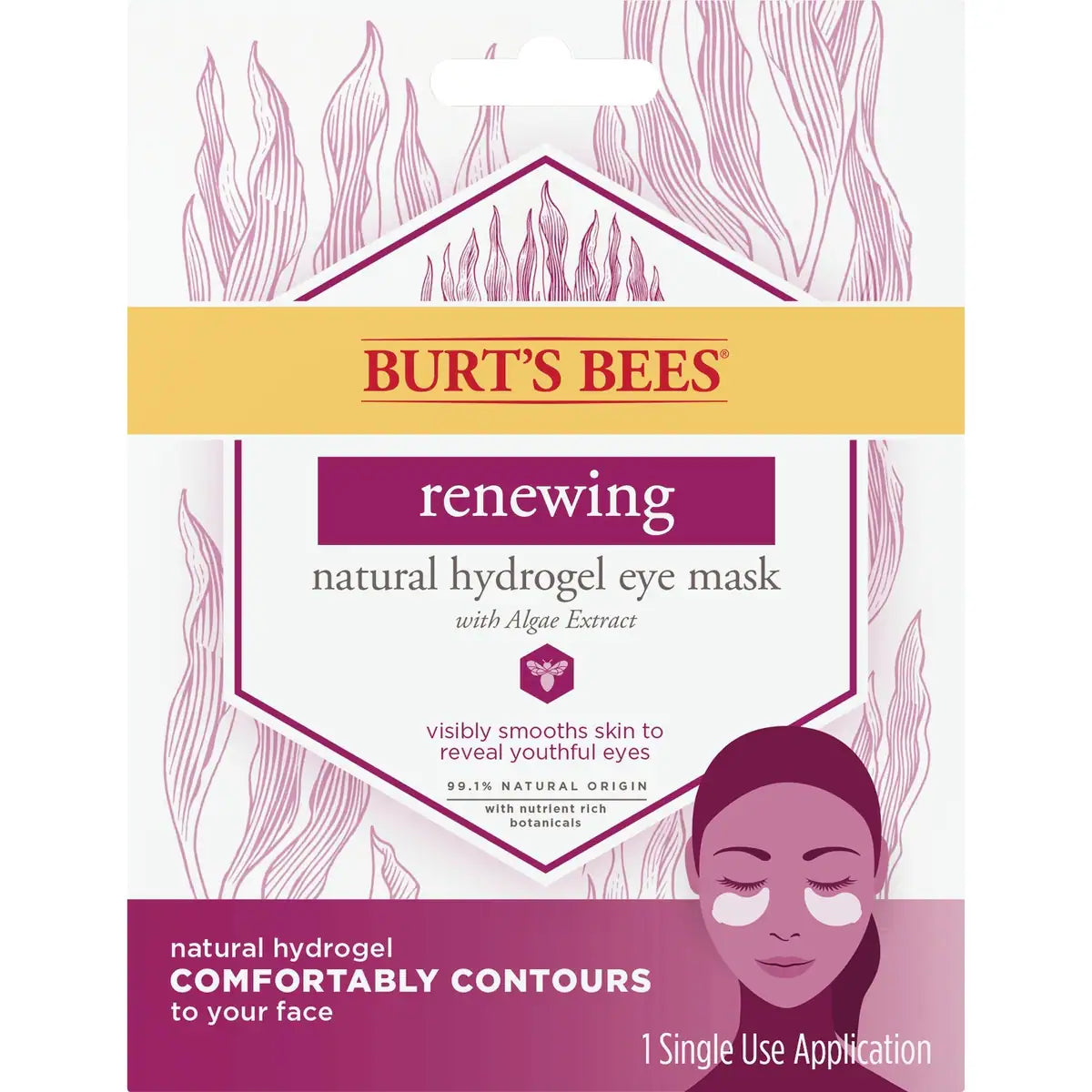 Contorno de Ojos Renovador Hydrogel Eye Mascarilla Burt's Bees
