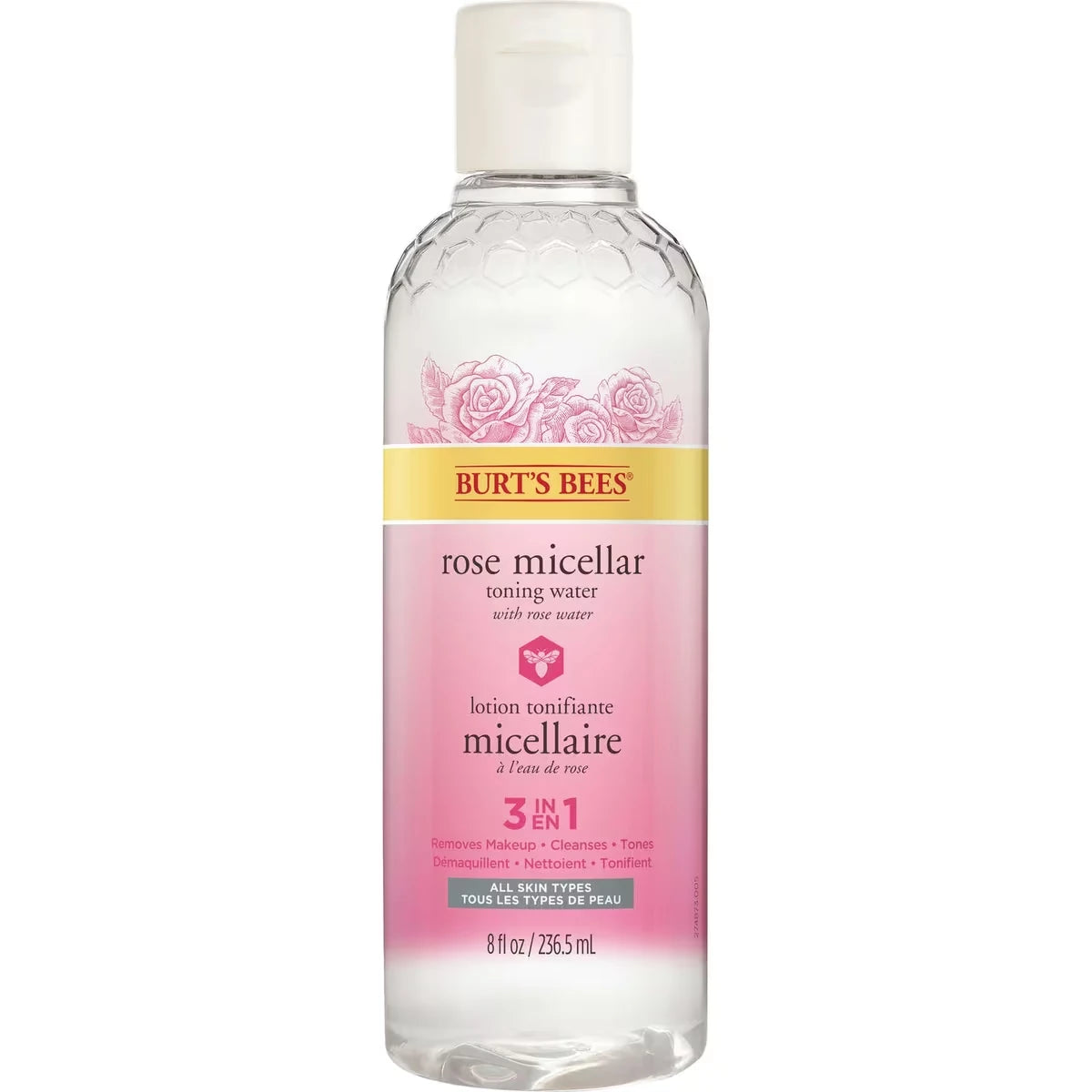 Agua Tónica Facial Micellar de Rosas Burt's Bees