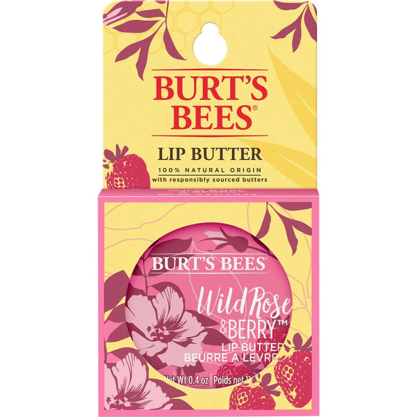 Manteca Labial Rosa Silvestre y Bayas Burt's Bees