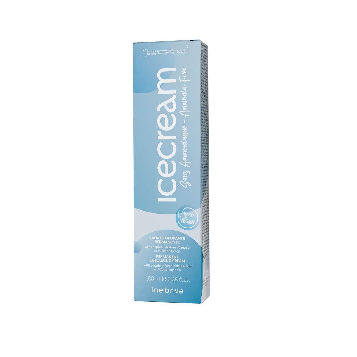 Crema Colorante Profesional sin Amoníaco Ice Cream