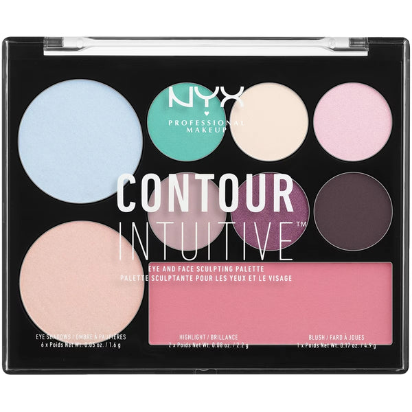 Paleta de Contorno Intuitive NYX Professional Makeup