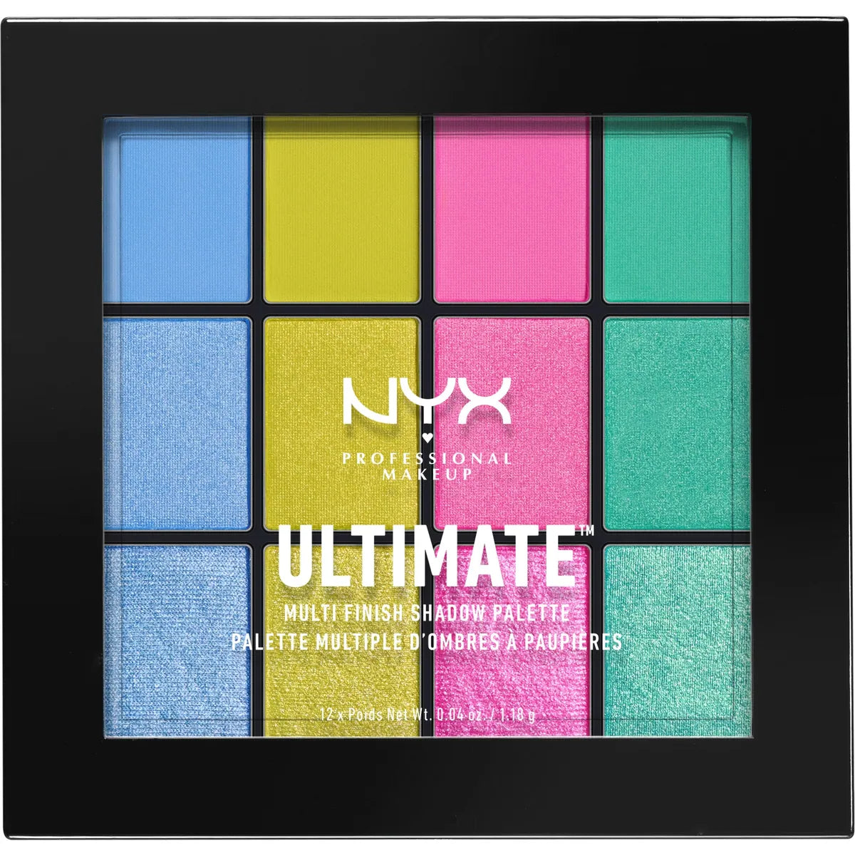 Maquillaje de Ojos Ultimate Multi-Finish NYX Professional Makeup