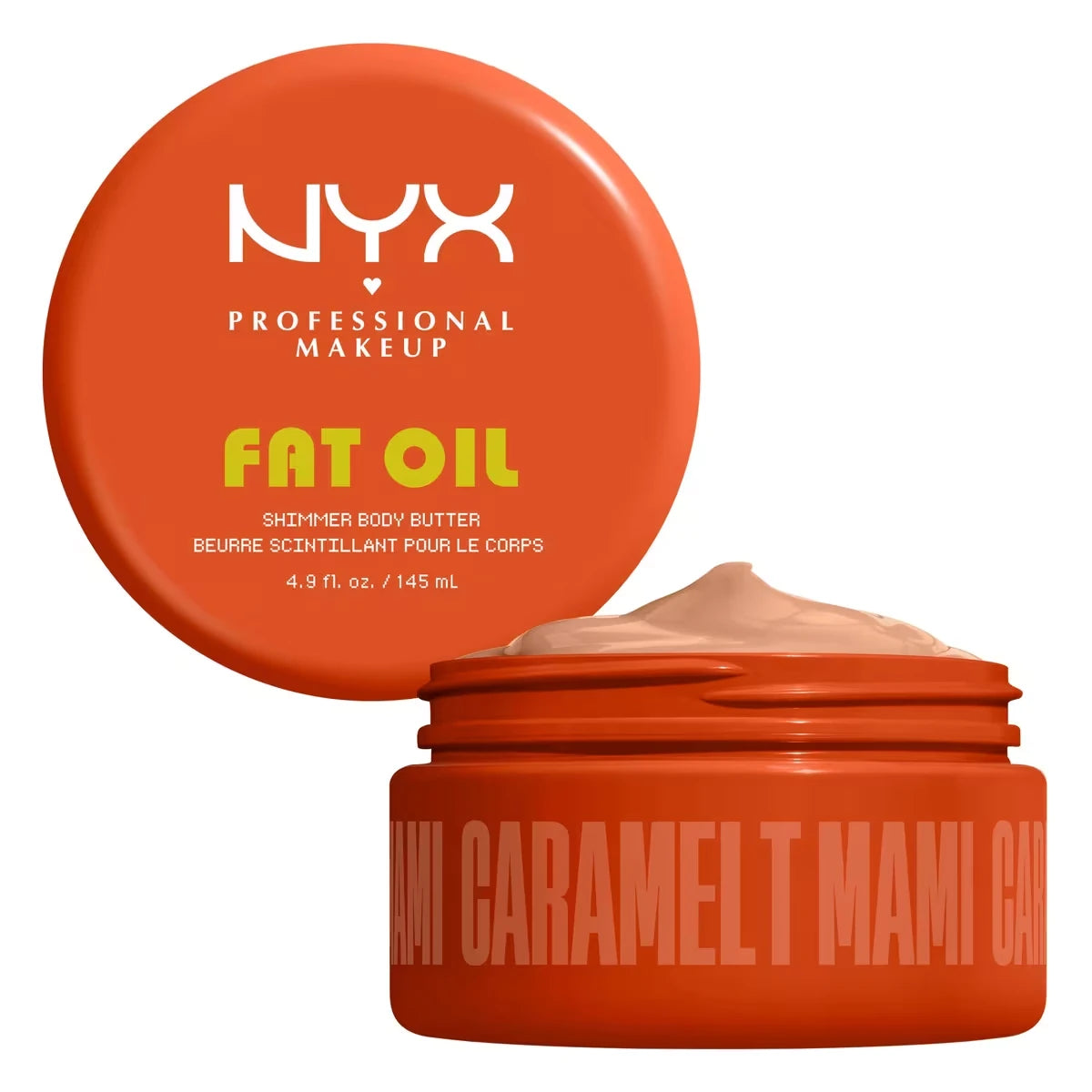 Manteca Corporal Fat Oil Caramelt Mami NYX Professional Makeup