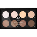 Paleta de Contorno e Iluminador 8 Tonos NYX Professional Makeup