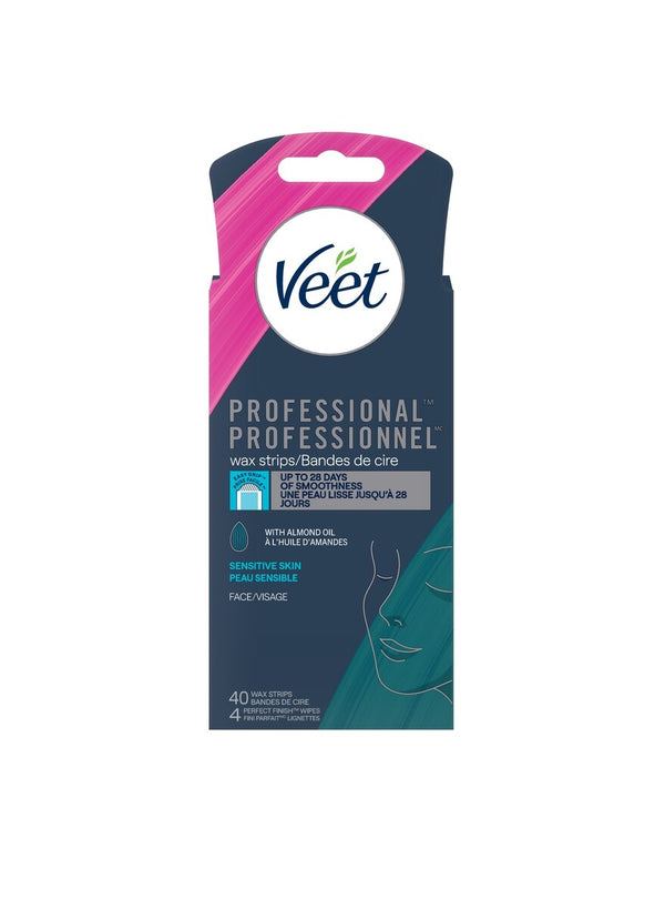 Bandas de Cera Depilatorias para Rostro Veet