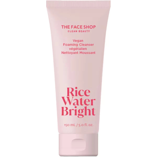 Limpiador Facial en Espuma Agua de Arroz Iluminador Vegano The Face Shop