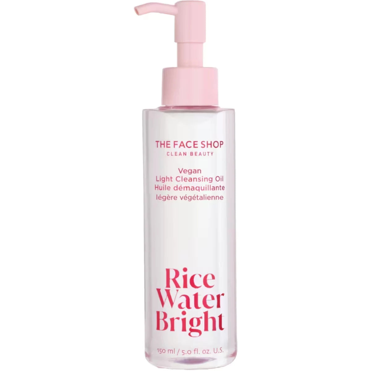 Limpiador Facial Iluminador Vegano de Agua de Arroz The Face Shop