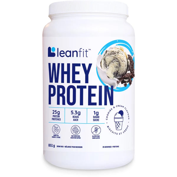 Proteína en Polvo Whey Protein - Galletas y Crema LeanFit