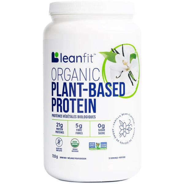 Proteína Vegetal en Polvo Orgánica Sabor Vainilla LeanFit