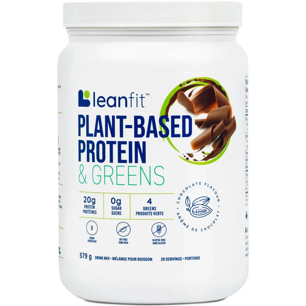 Proteína en Polvo Plant-Based Protein & Greens LeanFit