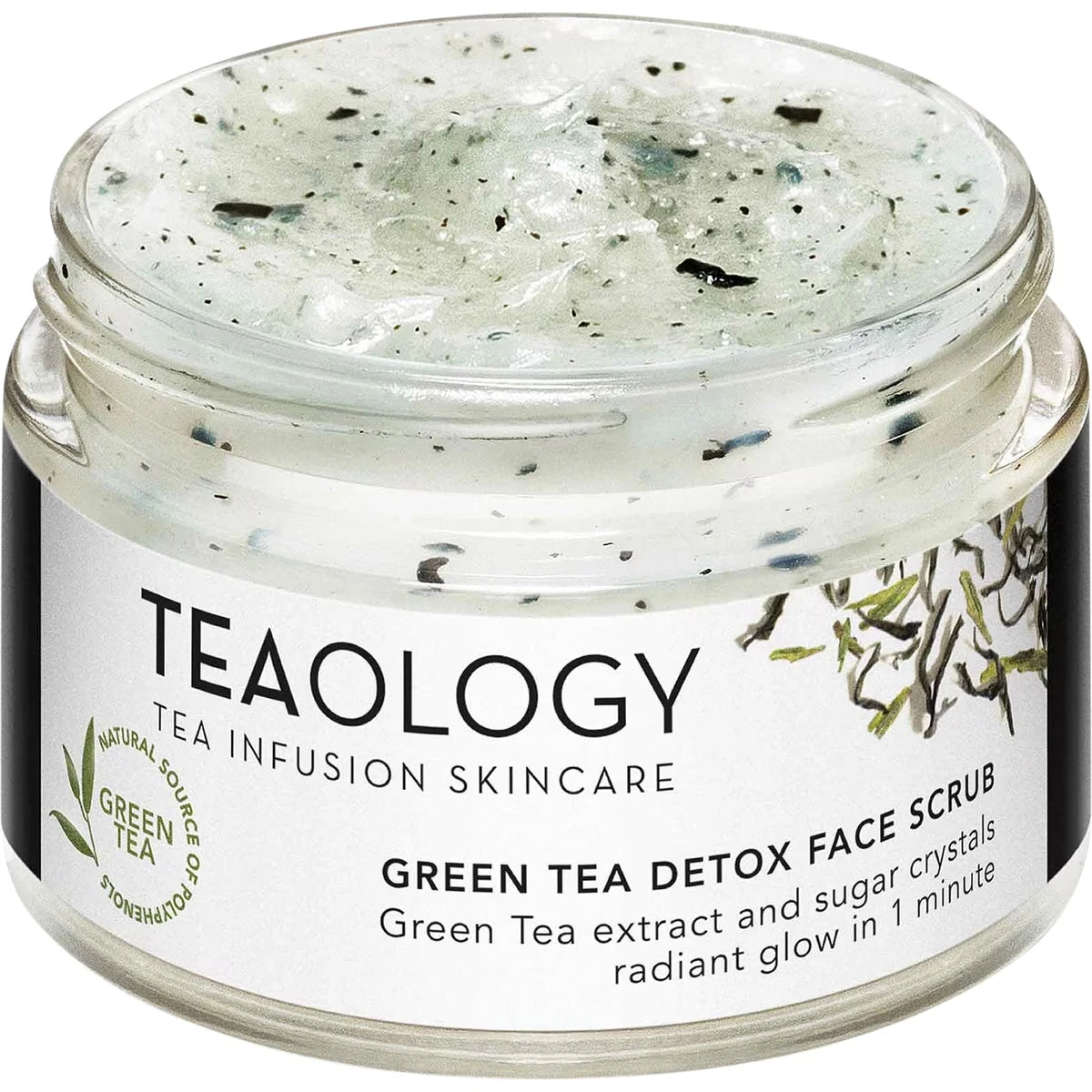 Exfoliante Facial Desintoxicante de Té Verde Teaology