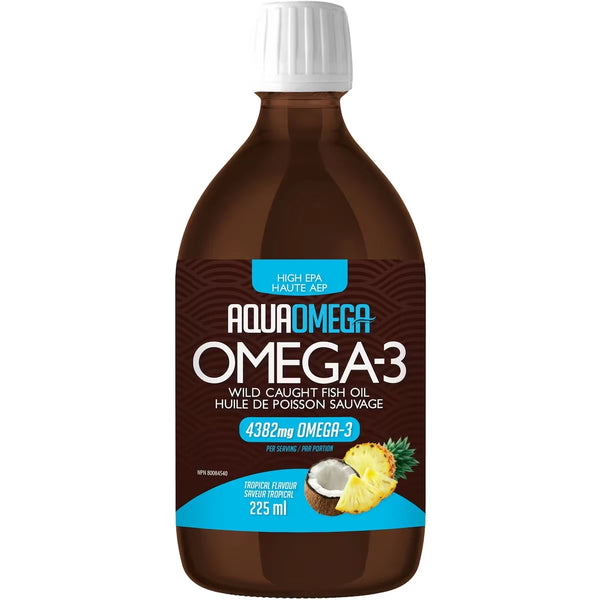Aceite de Pescado Alto en EPA Sabor Tropical AquaOmega