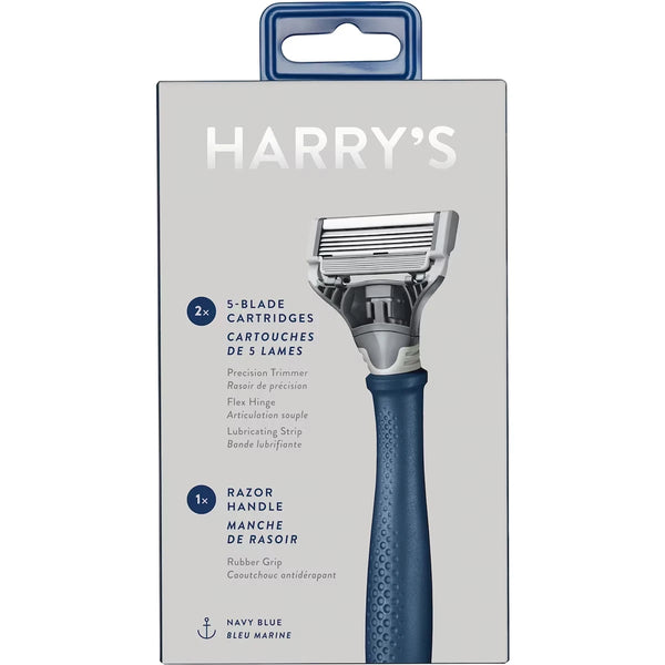 Kit de Afeitado Azul Marino Harry's