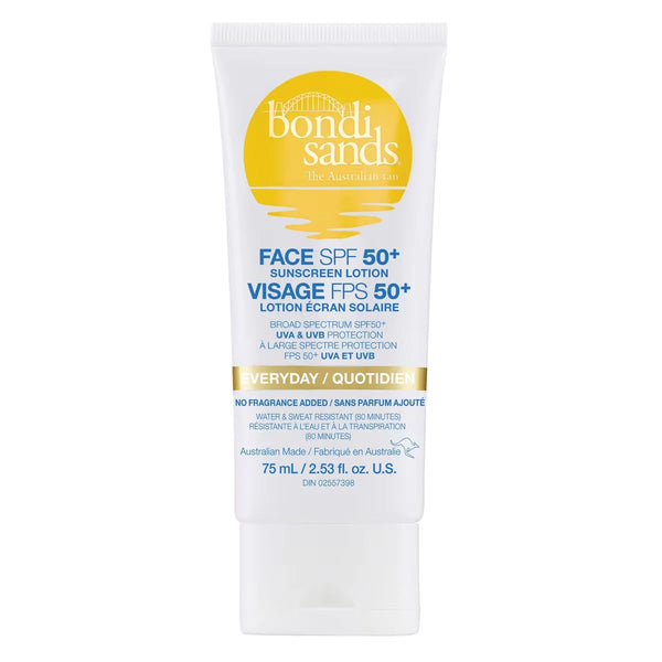 Protector Solar Facial Loción de Uso Diario 75 ml Bondi Sands