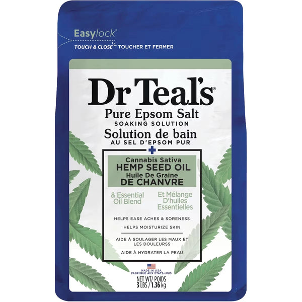 Solución de Baño con Sal de Epsom Pura Dr Teal's