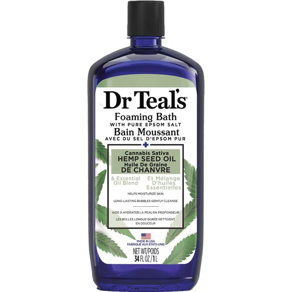 Baño de Burbujas con Sal de Epsom Pura y Aceite de Graune Dr Teal's