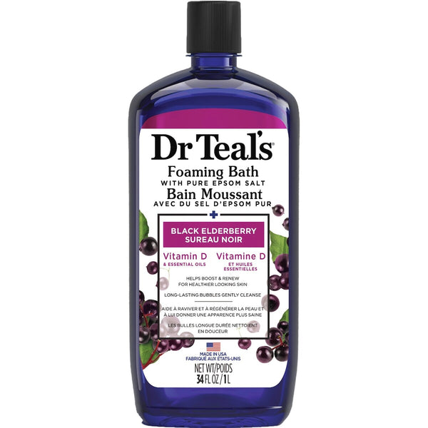 Baño de Burbujas con Sal de Epsom Pura Dr Teal's
