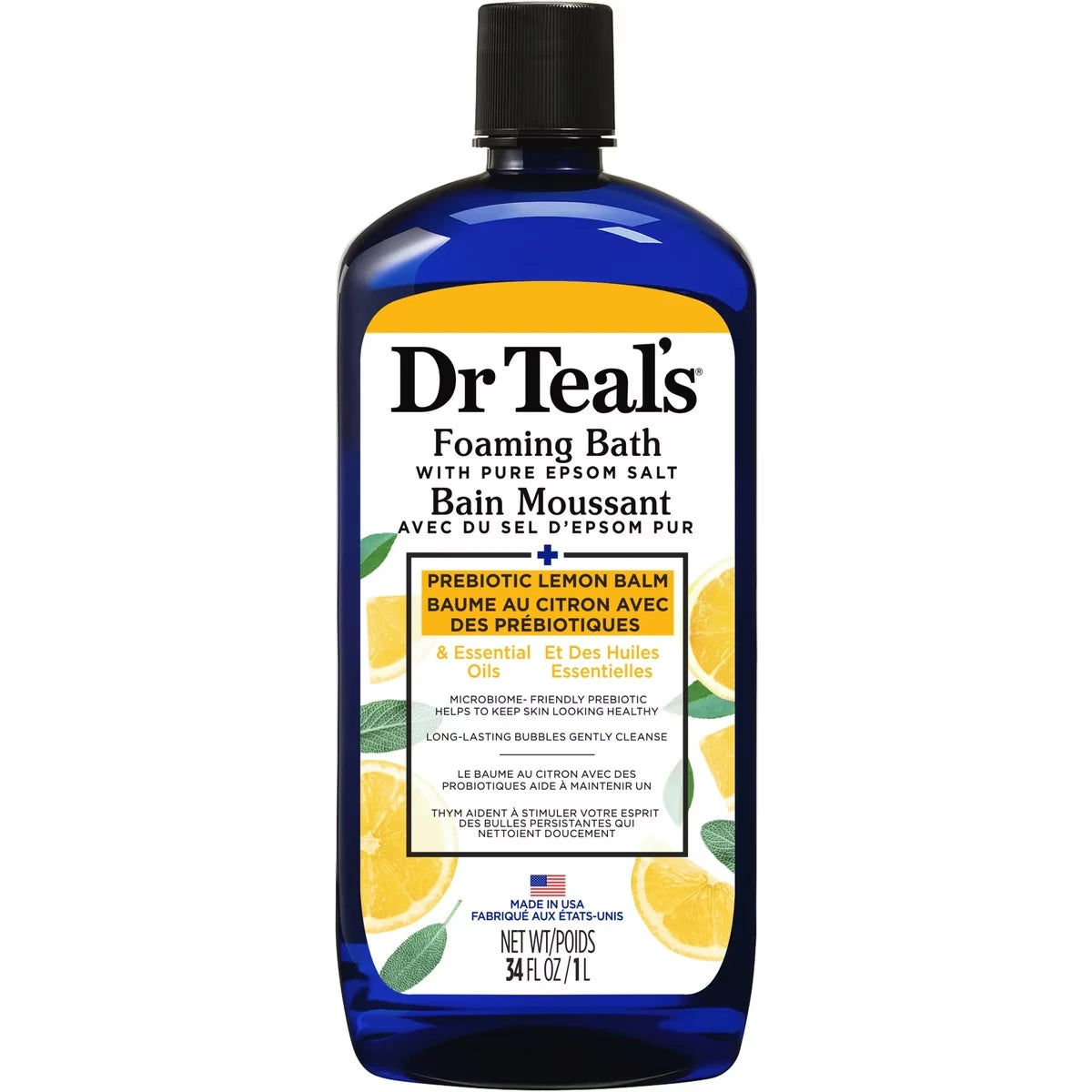 Baño de Burbujas con Sal de Epsom Pura Dr Teal's