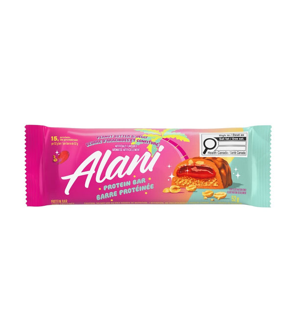 Barra de Proteína Maní y Mermelada Alani