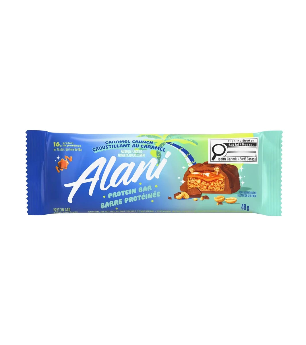 Barra de Proteína Caramelo Crujiente Alani