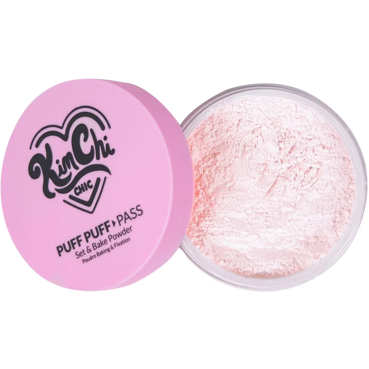 Polvo Fijador Puff Puff Pass Rosado Kim Chi Chic