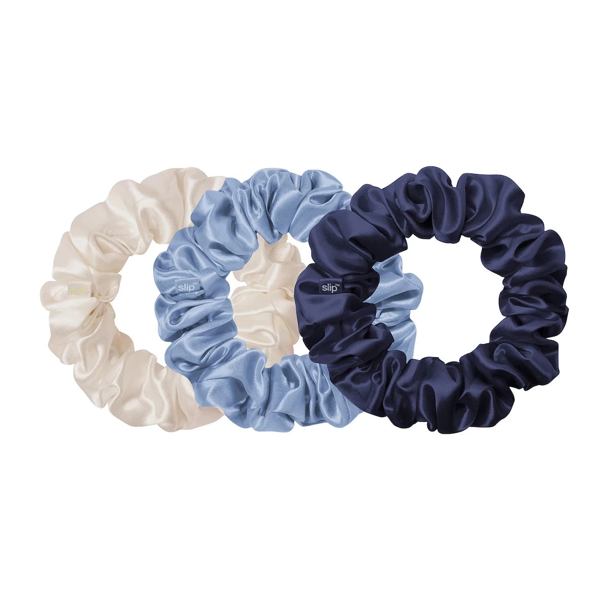 Scrunchies Anchos de Pura Seda Skye Slip