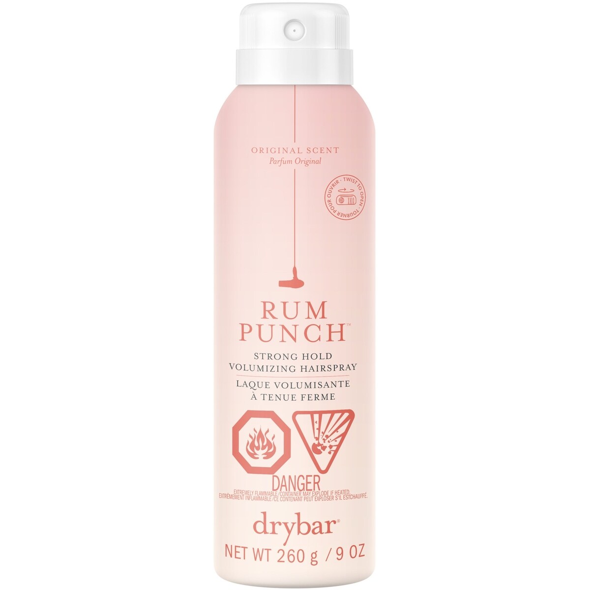 Spray Fijador Rum Punch Fijación Fuerte Drybar