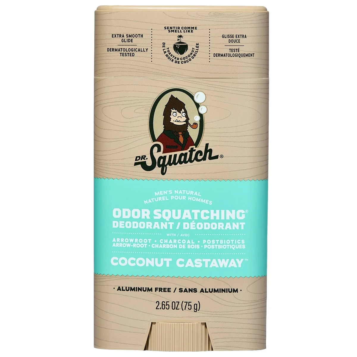 Desodorante Natural para Hombre Coco Castaway Dr. Squatch