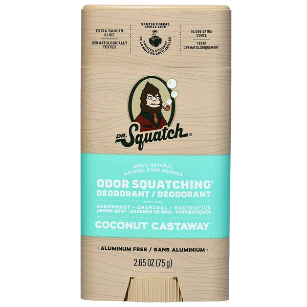 Desodorante Natural para Hombre Coco Castaway Dr. Squatch