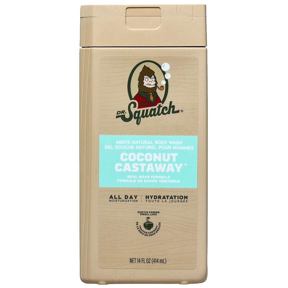 Gel de Baño Coco Castaway Non Exfoliante Dr. Squatch
