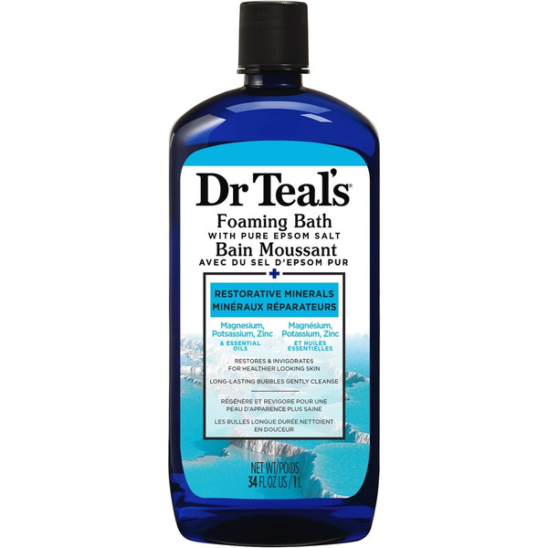 Baño de Burbujas con Sal de Epsom Pura y Minerales Dr Teal's