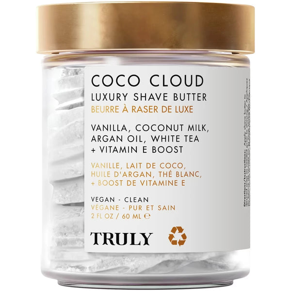 Manteca de Afeitar Coco Cloud Truly Beauty