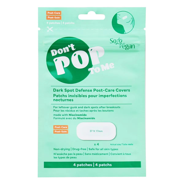 Parches para Granitos Don't POP To Me 4 un Solo Vegan