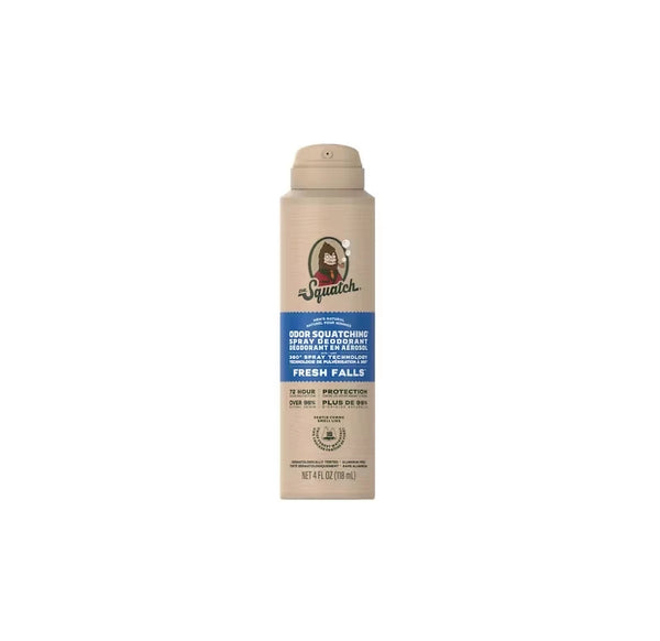 Desodorante Fresh Falls en Spray Dr. Squatch