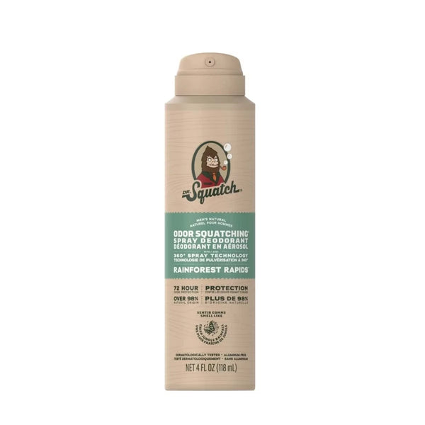 Desodorante en Spray Rainforest Rapids Dr. Squatch